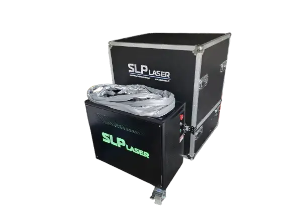 SLP Laser 2kw cw laserpuhdistuskone.